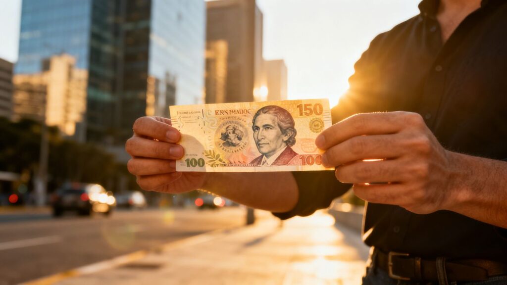 Persona limpiando su historial crediticio en México.