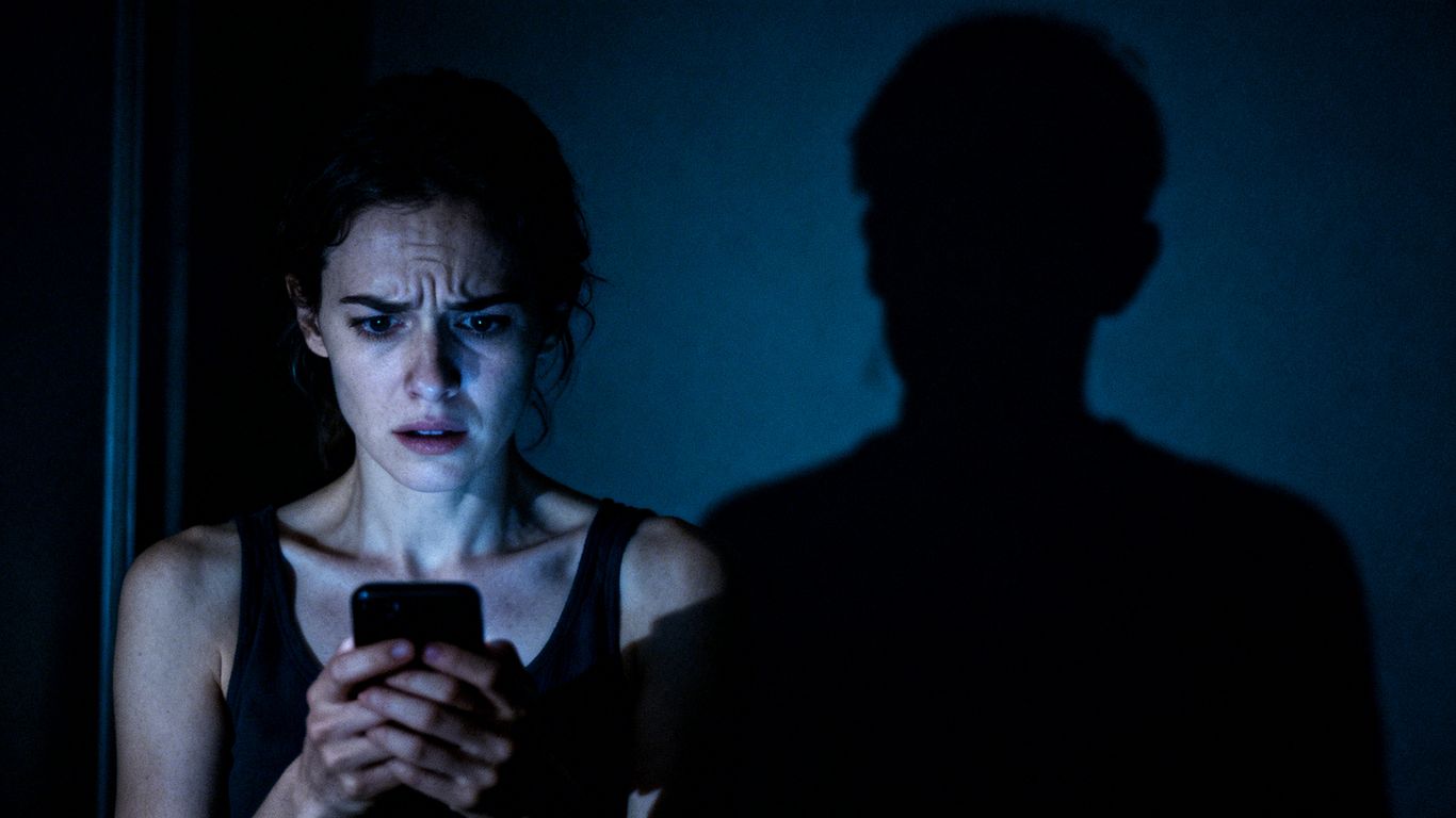 Persona preocupada por robo de identidad